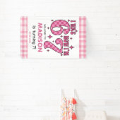 Funny 7th Birthday | “I Was 6, Now 7” Party Banner (InSitu)