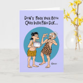 Funny 80. Geburtstag Karte (Gelbe Blume)