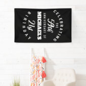 Funny 80. Geburtstag Personalisiert Banner (Insitu)