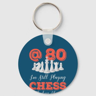 Funny 80. Geburtstagsgeschenk - 80 Jahre alte Scha Schlüsselanhänger