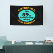 Funny 80. Geburtstagsgeschenk Banner (Messeveranstaltung)