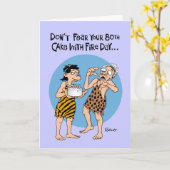 Funny 80. Geburtstagskarte für Männer Karte (Gelbe Blume)