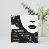 Funny 80. Geburtstagsparty Einladung (Stehend Vorderseite)