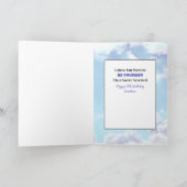 Funny 80. Männlicher Cartoon Humorvolle Geburtstag Karte (Innenseite)