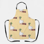 Funny 80er Bonnet Funny Kitchen Goose Pattern Schürze (Vorderseite)