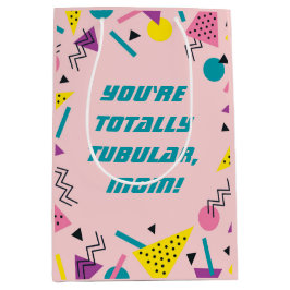 Funny 80er Slang Mütter Day Mittlere Geschenktüte