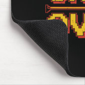 Funny 80s Arcade Retro Nostalgia Gamer Video Game  Mousepad (Ecke)