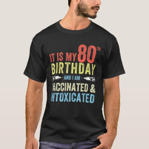 Funny 80Th Birthday Gag 2021 Bday Quarantine 1941 T-Shirt