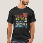 Funny 80Th Birthday Gag 2021 Bday Quarantine 1941 T-Shirt<br><div class="desc">Funny 80Th Birthday Gag 2021 Bday Quarantine 1941</div>