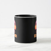 Funny 80th Birthday Mug Idea Sunset Good Enough Tasse (Zentrum)