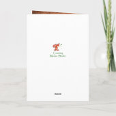 Funny 82. Geburtstag Howling Coyote Karte (Rückseite)