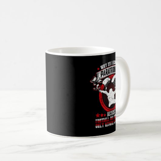 Funny 82nd 101st Airborne Paratrooper Military Kaffeetasse (VorderseiteRechts)