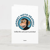 Funny 85. Geburtstagskarte Karte (Rückseite)