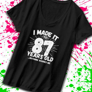 Funny 87. Geburtstag Zitat sarkastisch 87 Jahre al T-Shirt