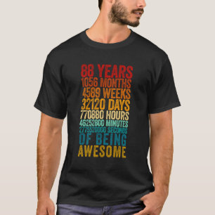 Funny 88th Birthday Shirt Altes Meter Funny 88 Jah