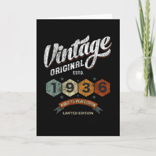 Funny 89 Year Old 1936 Vintag 89. Geburtstagsgesch Karte