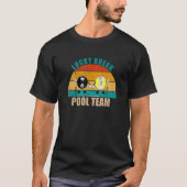 Funny 8 9 Ball Billiards Team Lucky Break Pool T-Shirt (Vorderseite)