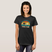 Funny 8 9 Ball Billiards Team The Spin Docs 8 B T-Shirt (Vorne ganz)
