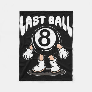 Funny 8 Ball Billiard Pool Player Aight Ball Billi Fleecedecke