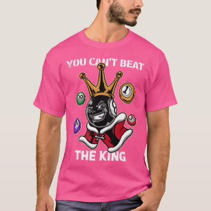 Funny 8 Ball Billiard Pool Player Aight Ball Billi T-Shirt