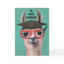 Funny 8. Grade Abschluss Card