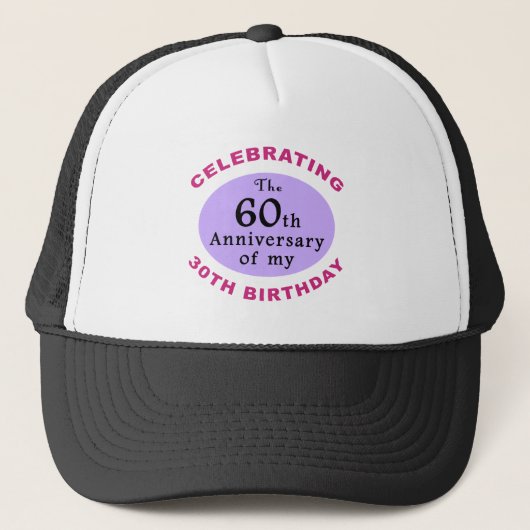 Funny 90. Geburtstag Gag Geschenke Truckerkappe (Vorderseite)