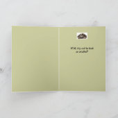 Funny 92. Geburtstag Customize Labrador Retriever Karte (Innenseite)