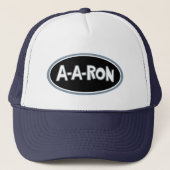 Funny A-A-Ron AARON Truckerkappe (Vorderseite)