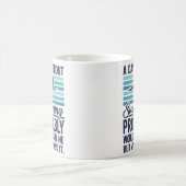 funny A Day Without Swimming Probably Wouldnt Kill Kaffeetasse (Mittel)
