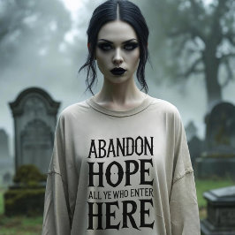 Funny Abandon hoffen, dass Sie alle, die hier Zita Tri-Blend Shirt