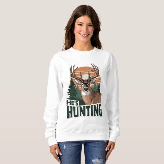 Funny Abandoned Junting Ehefrau Sweatshirt