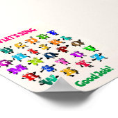 Funny ABC's Poster (Ecke)