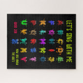 Funny ABC's Puzzle (Horizontal)