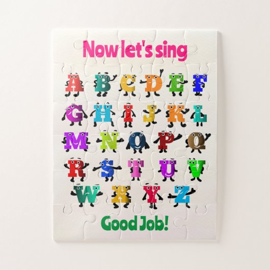 Funny ABC's Puzzle (Vertikal)