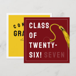 Funny Abschluss 2025 Karte