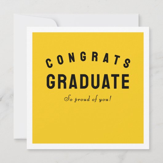 Funny Abschluss 2025 Karte (Rückseite)