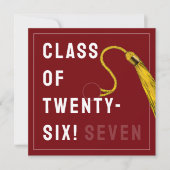 Funny Abschluss 2025 Karte (Vorderseite)