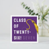 Funny Abschluss 2025 Karte (Stehend Vorderseite)