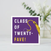 Funny Abschluss 2025 Karte (Stehend Vorderseite)