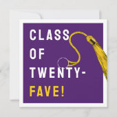 Funny Abschluss 2025 Karte (Vorderseite)