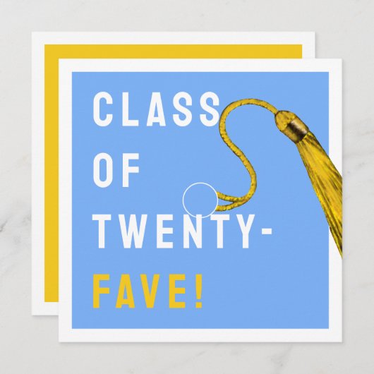 Funny Abschluss 2025 Karte (Vorne/Hinten)