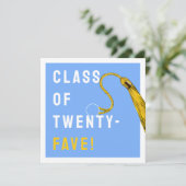 Funny Abschluss 2025 Karte (Stehend Vorderseite)