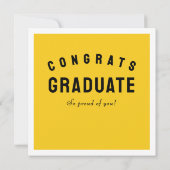 Funny Abschluss 2025 Karte (Rückseite)