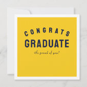 Funny Abschluss 2025 Karte (Rückseite)