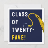 Funny Abschluss 2025 Karte (Vorderseite)