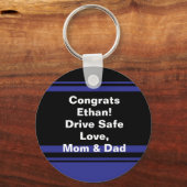 Funny Abschluss 2025 Schlüsselanhänger (Rückseite)