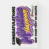 FUNNY Abschluss Banner (Vertikal)
