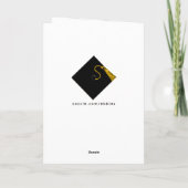 Funny Abschluss Brother Card Karte (Rückseite)