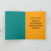 Funny Abschluss Card 2025 Karte (Innenseite)