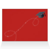 Funny Abschluss Card für 2019 mit Basset Hounds (Innenansicht Horizontal (Oben))